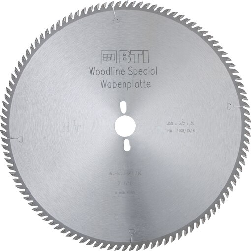 Kreissägeblätter Woodline Special Wabenplatte, Kreissägeblatt Woodline Special Wabenplatte
